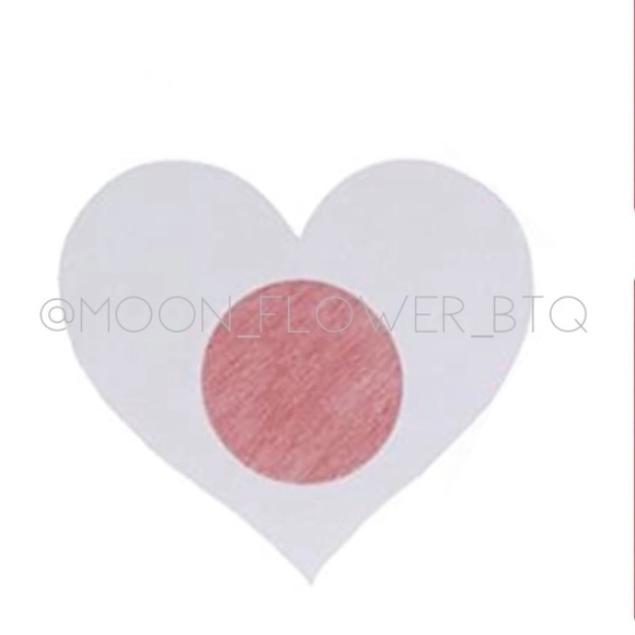 Red Lace Polka Dot Heart Breast Petal Pasties - Picture 7 of 8